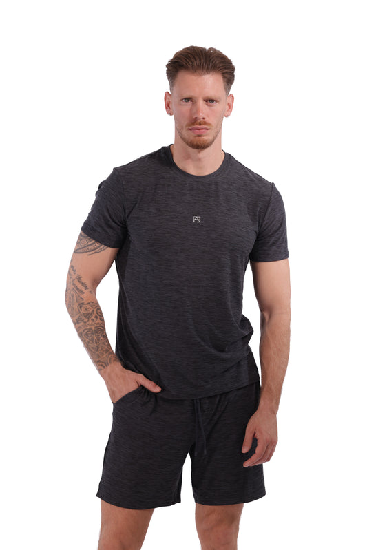 Mens Sports Muscle T-shirt + Mens Sports Shorts
