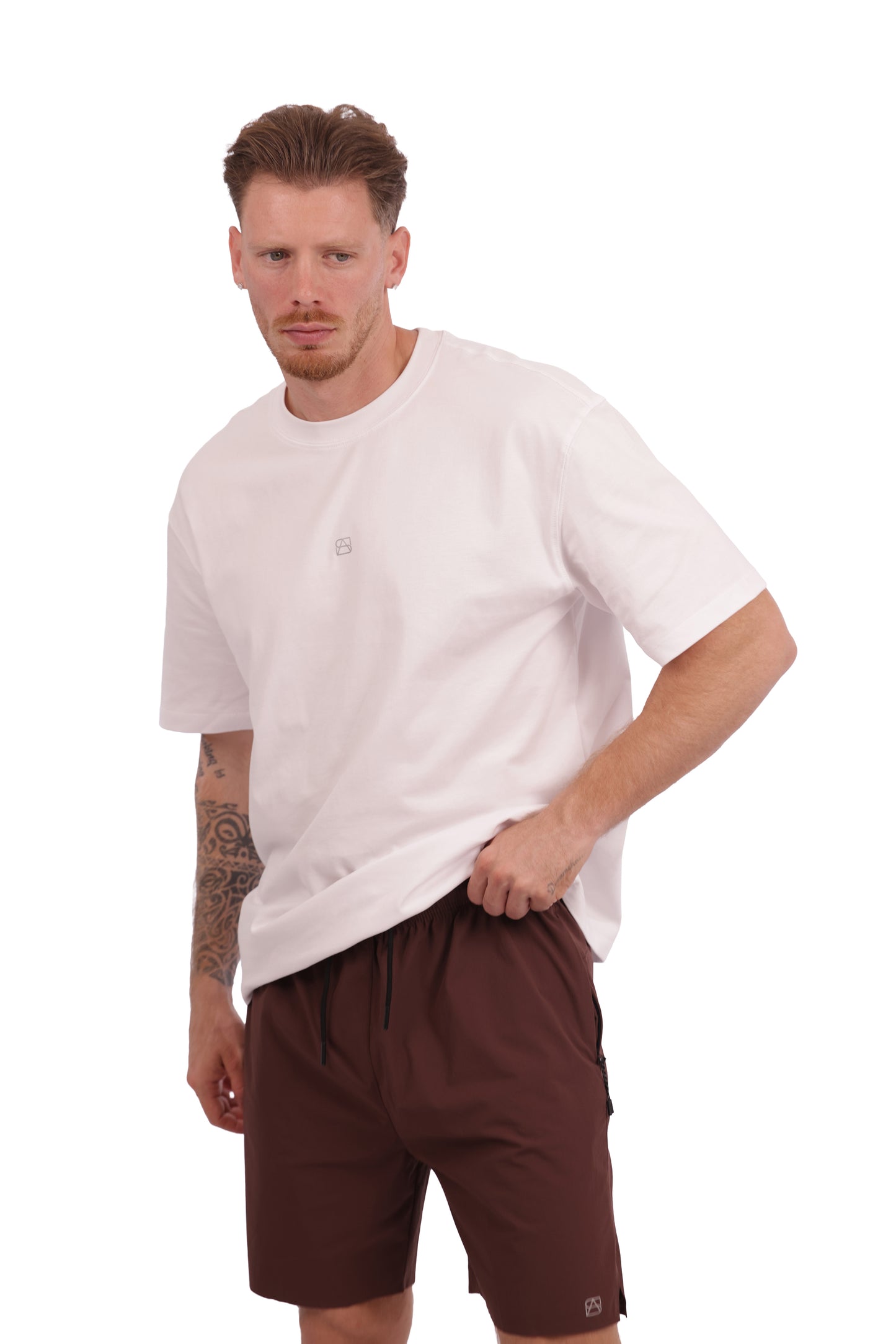 Traceless Zipper Pockets Running Shorts