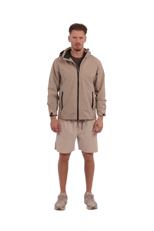 Unisex Woven Single Layer Waterproof Sports Outdoor Jacket