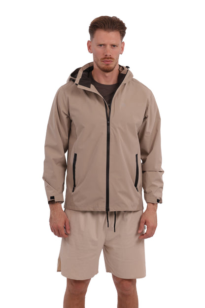 Unisex Woven Single Layer Waterproof Sports Outdoor Jacket