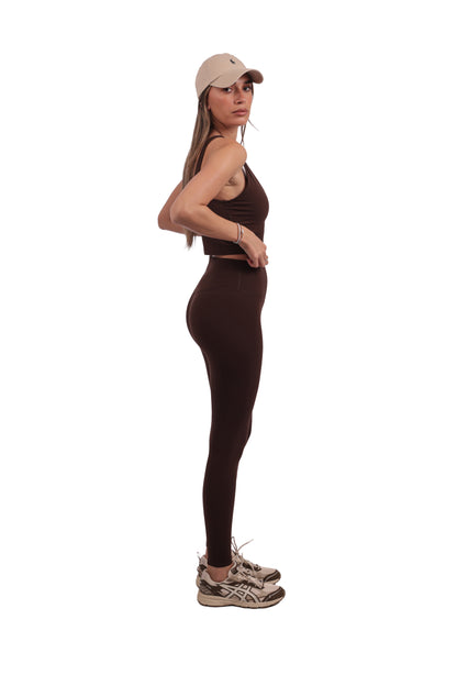 U-Back Tank & Super High-Waist Seamless Leggings Set