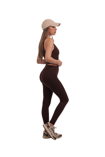 U-Back Tank & Super High-Waist Seamless Leggings Set