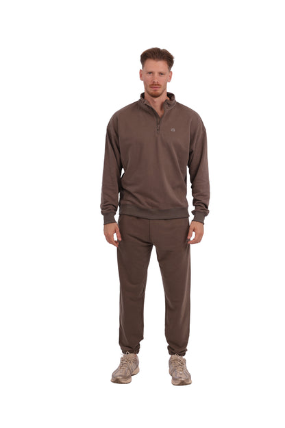 Zip-Up Sweatshirt & Joggers Set