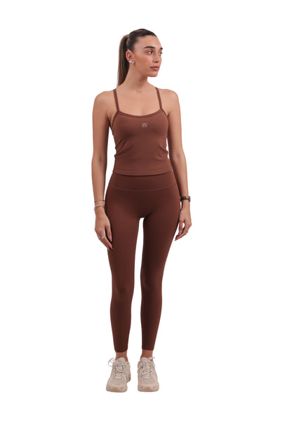 High-Impact Gym Bra & Leggings Set