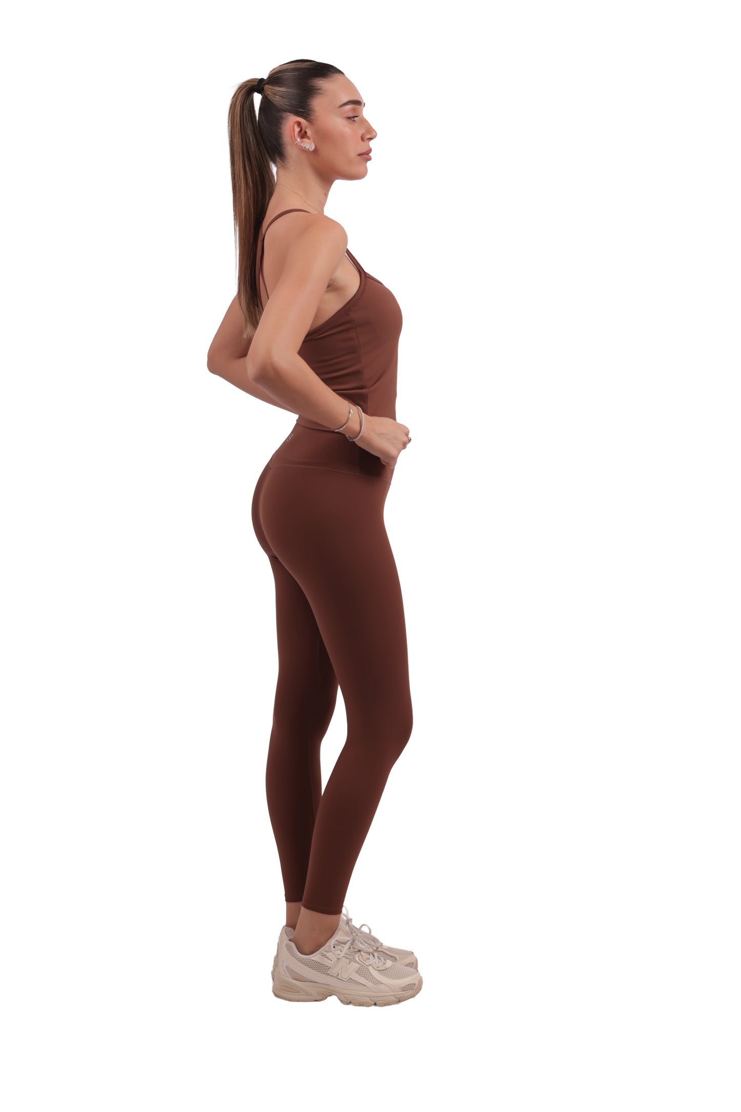 High-Impact Gym Bra & Leggings Set