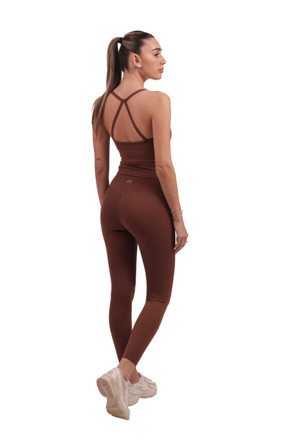 High-Impact Gym Bra & Leggings Set