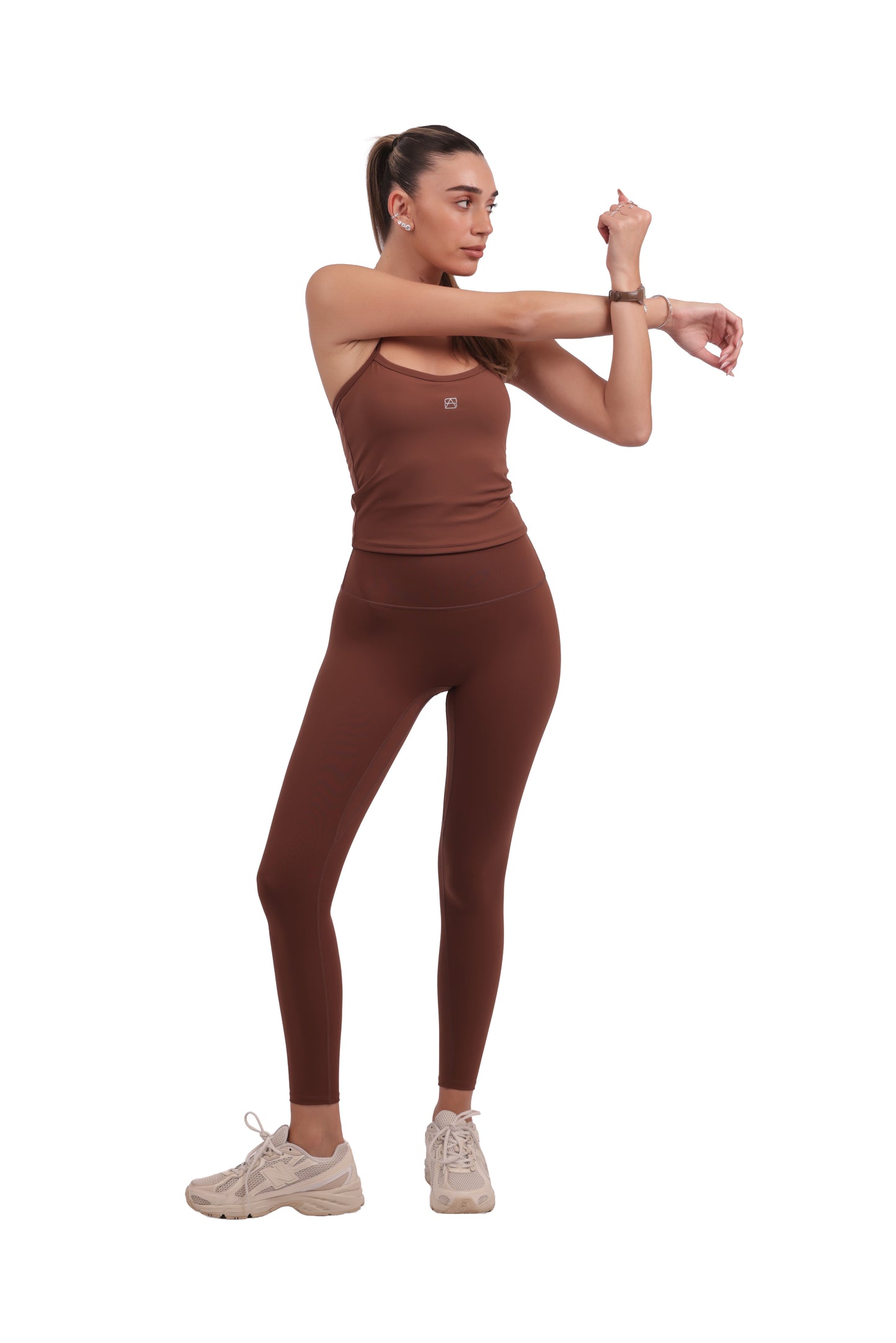 High-Impact Gym Bra & Leggings Set